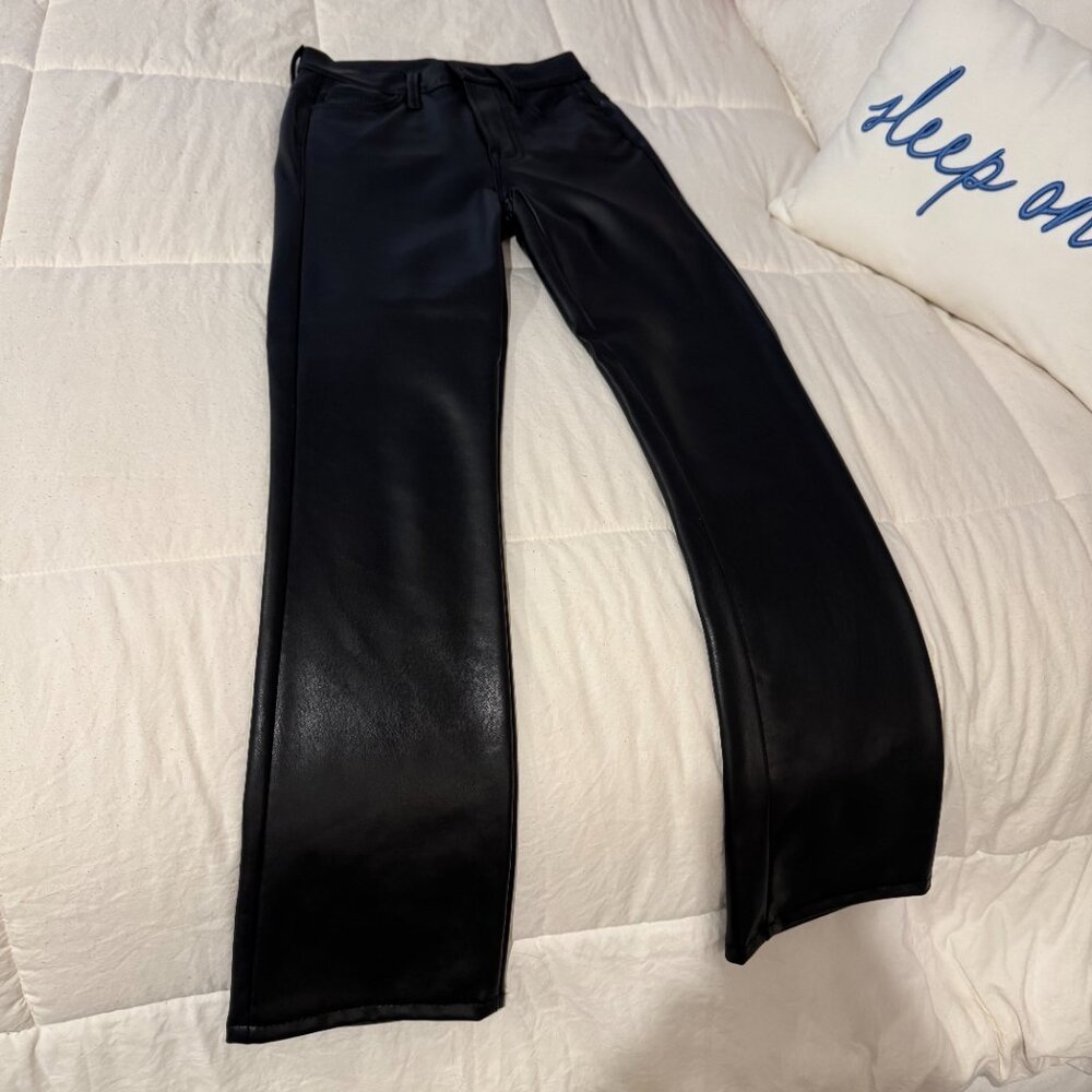 MOTHER Faux Leather The Insider Ankle Faux Show size 23